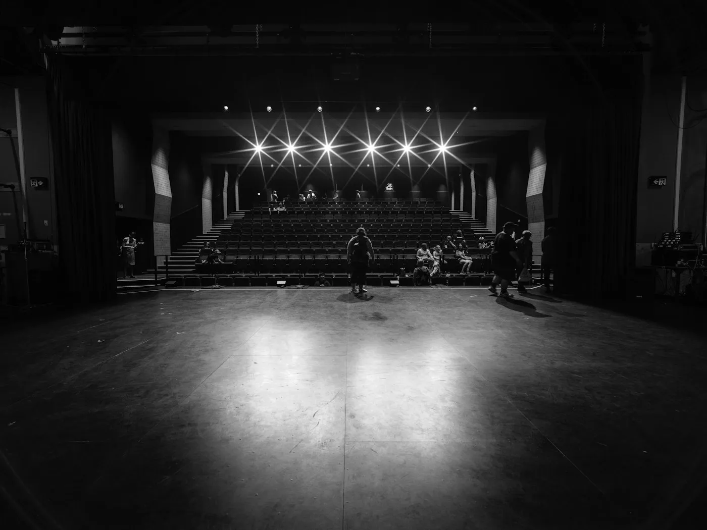 Escena de Esperando a Godot